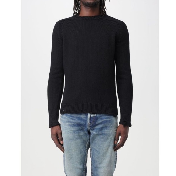 Saint Laurent Medium sweater black - Picture 2 of 10